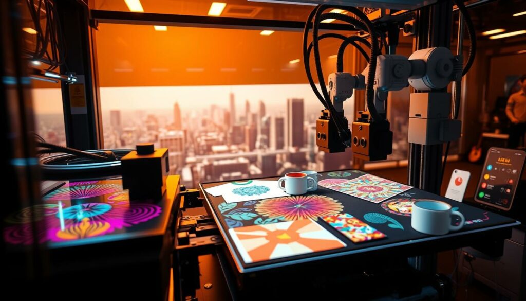 print-on-demand with artificial intelligence