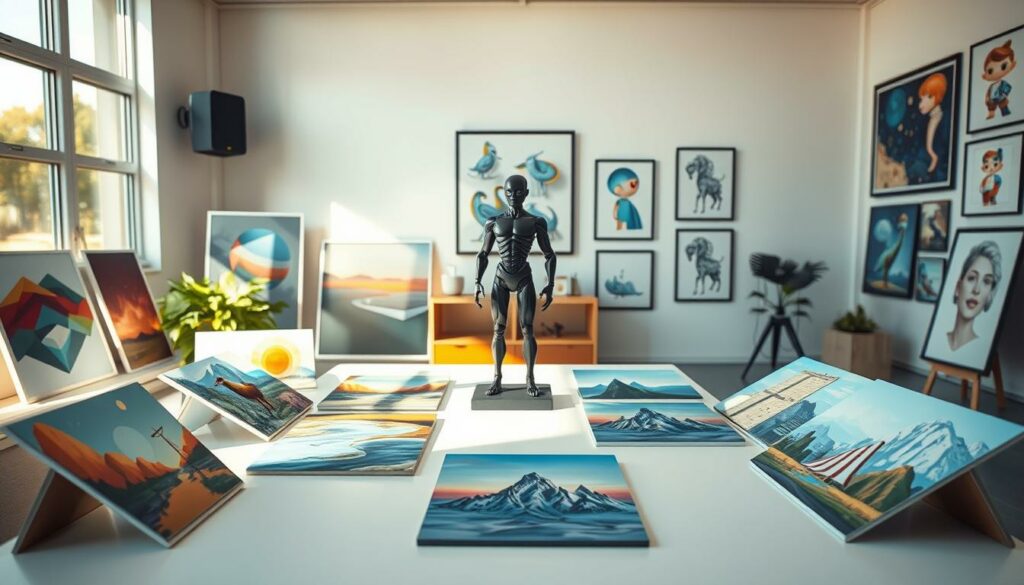 AI-generated printables